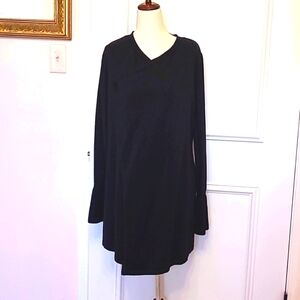 WHBM black metallic sweater